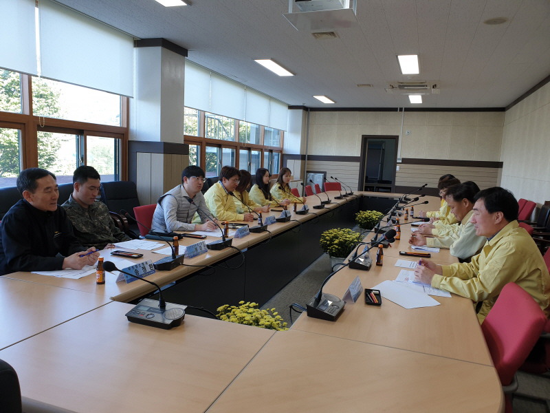 장수군, 재난대응 안전한국훈련 점검회의 개최
